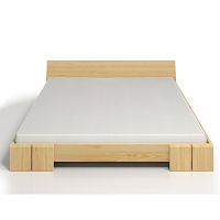Dvojlôžková posteľ z borovicového dreva SKANDICA Vestre, 140 × 200 cm