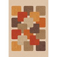 Hnedo-béžový koberec Universal Boras, 67 x 250 cm