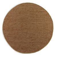 Hnedý koberec Geese Maine, Ø 180 cm
