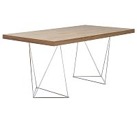 Hnedý stôl TemaHome Multi, dĺžka 1160 cm