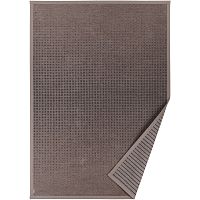 Hnedý vzorovaný obojstranný koberec Narma Helme, 160 x 230 cm