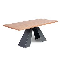 Jedálenský stôl s doskou z dubového dreva Charlie Pommier Visionnaire, 240 x 110 cm
