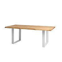 Jedálenský stôl s doskou z dubového dreva Custom Form Feld, 180 × 90 cm