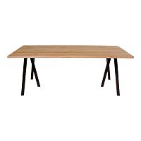 Jedálenský stôl s doskou z dubového dreva House Nordic Nantes, 200 × 95 cm
