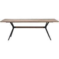 Jedálenský stôl s doskou z dubového dreva Kare Design Downtown, 220 × 100 cm