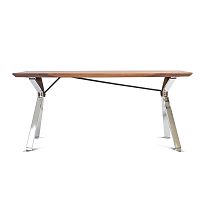 Jedálenský stôl s doskou z orechového dreva Charlie Pommier Serious, 200 x 100 cm
