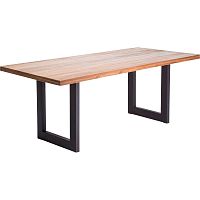 Jedálenský stôl s doskou z recyklovaného teakového dreva Kare Design Factory, dĺžka 200 cm
