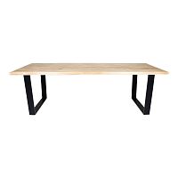 Jedálenský stôl z doskou z dreva paulovnia House Nordic Aulum, 220 × 100 cm