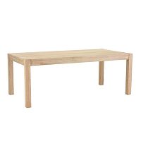 Jedálenský stôl z dubového dreva Furnhouse Texas, 180 x 90 cm
