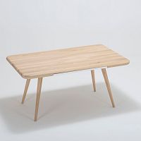 Jedálenský stôl z dubového dreva Gazzda Ena One, 160 x 100 x 75 cm