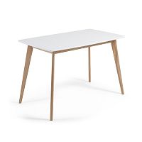 Jedálenský stôl z jaseňového dreva La Forma Unit, 80 × 140 cm