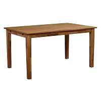 Jedálenský stôl z masívneho dubového dreva Folke Finnus, 140 x 90 cm
