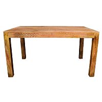 Jedálenský stôl z masívneho mangového dreva Massive Home Ella, 90 x 140 cm