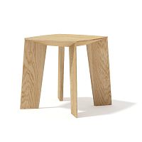 Konferenčný stolík z masívneho dubového dreva Javorina Tin Tin, 35 cm