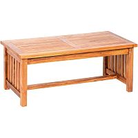 Konferenčný stolík z teakového dreva Massive Home Capulet, délka 120 cm