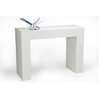 Konzolový stolík v dekore bielej borovice MobiliFiver Evolution