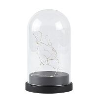Lampáš s LED svetielkami Villa Collection Frozen, 18 cm