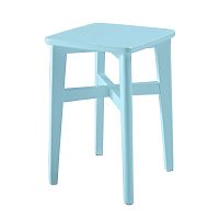 Modrá drevená stolička RGE Sigrid Pall
