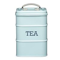 Modrá plechová dóza na čaj Kitchen Craft Tea