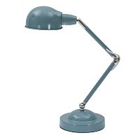 Modrá stolová lampa Mauro Ferretti Wayne
