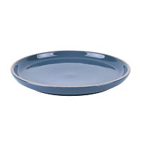 Modrý terakotový tanier PT LIVING Brisk, ⌀ 21,5 cm
