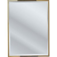 Nástenné zrkadlo v zlatej farbe Kare Design Dolly Gold, 75 × 55 cm