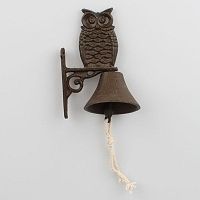 Nástenný liatinový zvonček Dakls Bubo