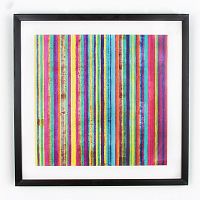 Obraz Graham & Brown Neon Stripe, 50 × 50 cm