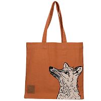 Oranžová plátená taška Creative Tops Wild Fox