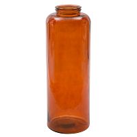 Oranžová váza z recyklovaného skla Mauro Ferretti Put, výška 70 cm
