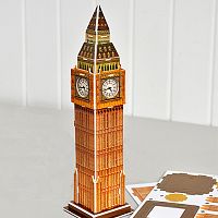 Papierová skladačka londýnskej pamiatky Rex London Big Ben