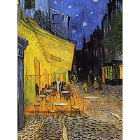 Reprodukcia obrazu Vincenta van Gogha - Cafe Terrace, 40x30 cm