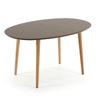 Rozkladací jedálenský stôl La Forma Oakland, dĺžka 140-220 cm