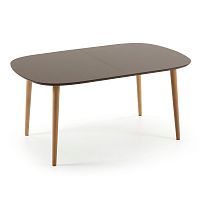 Rozkladací jedálenský stôl La Forma Oakland, dĺžka 160-260 cm