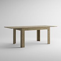 Rozkladací jedálenský stôl v dekore duba sherwood MobiliFiver Easy, dĺžka 140-220 cm