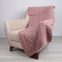 Ružová deka Teto, 170 × 130 cm