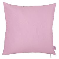 Ružová obliečka na vankúš Apolena Simple Pink, 41 × 41 cm