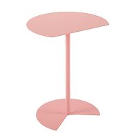 Ružový príručný stolík MEME Design Way