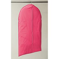 Ružový závesný obal na šaty Compactor Garment, dĺžka 137 cm
