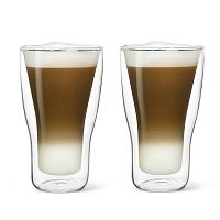 Sada 2 dvojstenných pohárov na latté Bredemeijer, 340 ml
