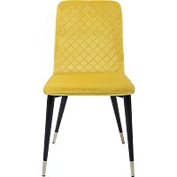Sada 2 žlutých jedálenských stoličiek Kare Design Montmartre