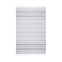 Sivá hammam osuška Kate Louise Classic, 180 × 100 cm