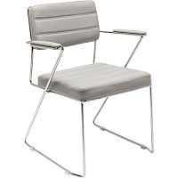 Sivá stolička Kare Design Dottore Grey