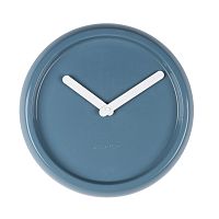 Sivé nástenné keramické hodiny Zuiver Ceramic