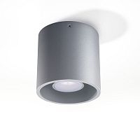 Sivé stropné svetlo Nice Lamps Roda 1
