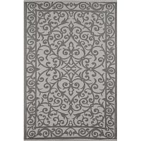 Sivo-béžový obojstranný vonkajší koberec Green Decore Mind, 120 × 180 cm