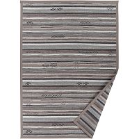 Sivo-béžový vzorovaný obojstranný koberec Narma Liiva, 140 x 200 cm