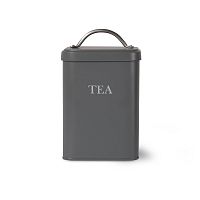 Sivý box na čaj Garden Trading In Charcoal