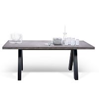 Sivý jedálenský stôl TemaHome Apex