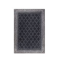 Sivý ručne vyrábaný koberec Dutchbone Kasba, 170 × 240 cm